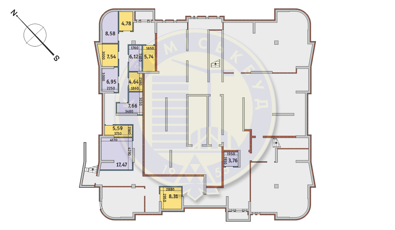 Торговое помещение 7.66 м² в ЖК Каховская от 17 500 грн/м², Киев