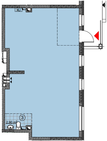 Помещение свободного назначения 65.15 м² в ЖК Нивки-Парк от застройщика, Киев