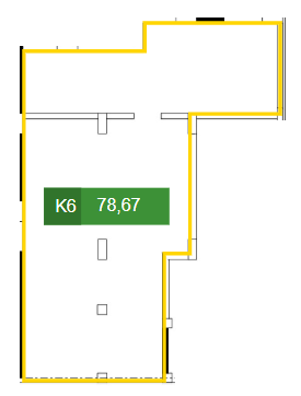 Помещение свободного назначения 78.67 м² в ЖК Green Side от застройщика, г. Ирпень