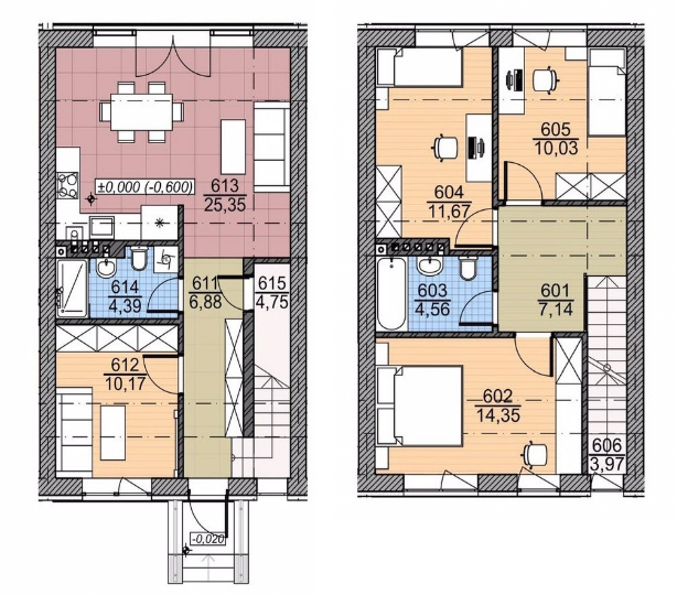 Таунхаус 110 м² в Таунхауси Family Town від 18 636 грн/м², м. Ірпінь