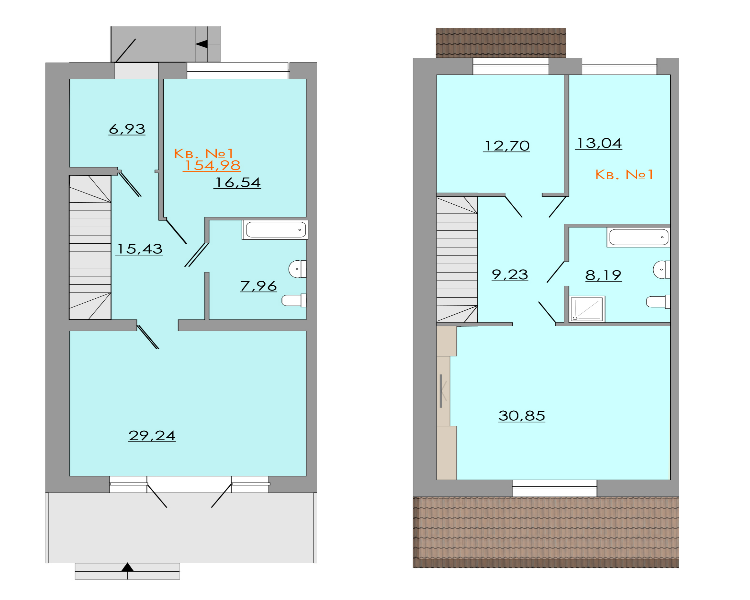 Таунхаус 154.98 м² в Таунхаусы Европейский квартал от 14 324 грн/м², Житомир