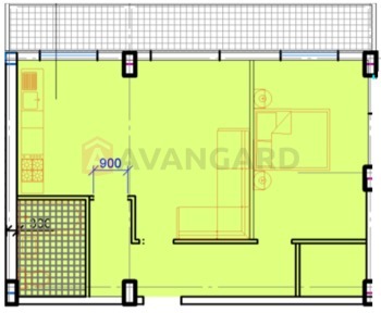 2-кімнатна 56.54 м² в ЖК Good House від 16 850 грн/м², Дніпро