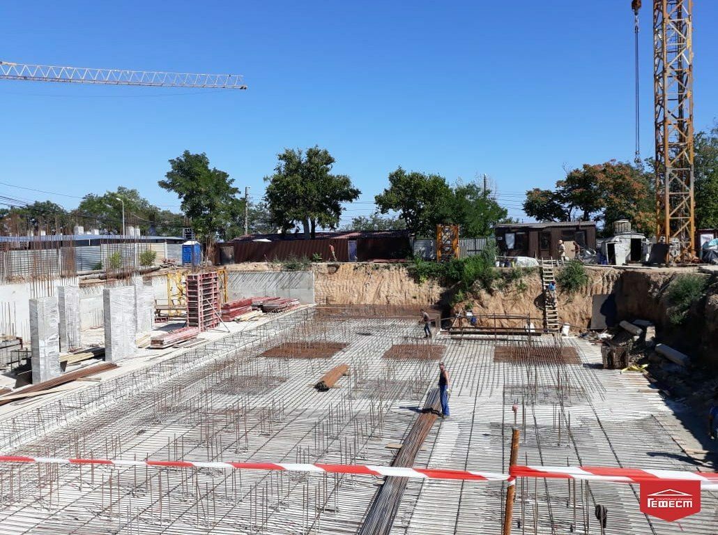 Хід будівництва Апарт-комплекс Каліпсо, серп, 2020 рік
