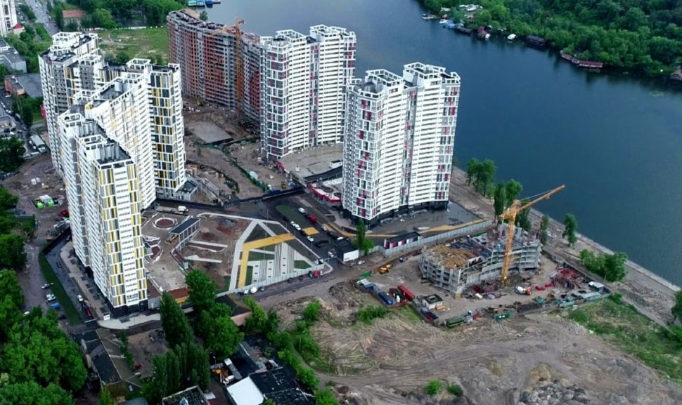 Хід будівництва ЖК на вул. Євгена Маланюка (Сагайдака), 101, черв, 2020 рік