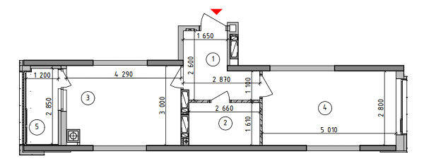 1-комнатная 39.88 м² в ЖК Оптимісто от 25 500 грн/м², с. Гатное