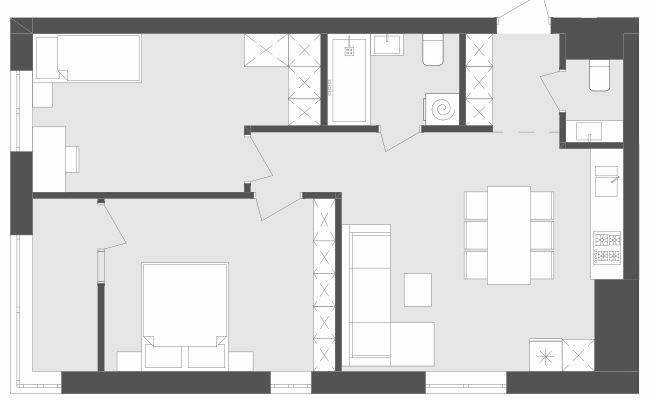 2-кімнатна 63.3 м² в ЖК Avalon Flex від 22 500 грн/м², Львів