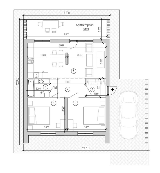 Коттедж 70 м² в КГ Лесной Хуторок от 32 286 грн/м², с. Горенка