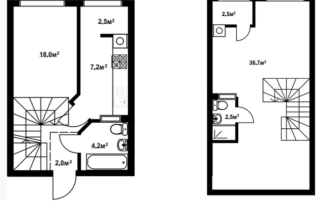 Двухуровневая 107 м² в ЖК Благород от 16 900 грн/м², с. Крюковщина