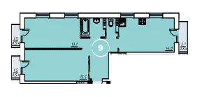 2-кімнатна 56.3 м² в ЖК Via Roma від 20 600 грн/м², Одеса