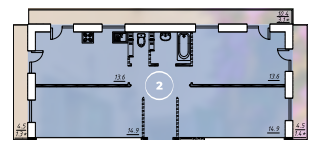 3-комнатная 70.9 м² в ЖК Via Roma от 19 150 грн/м², Одесса