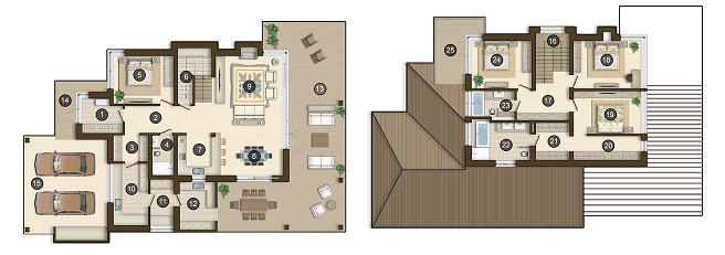 Коттедж 11.14 undefined в КГ Green Hills от 45 514 грн/м², с. Вита-Почтовая