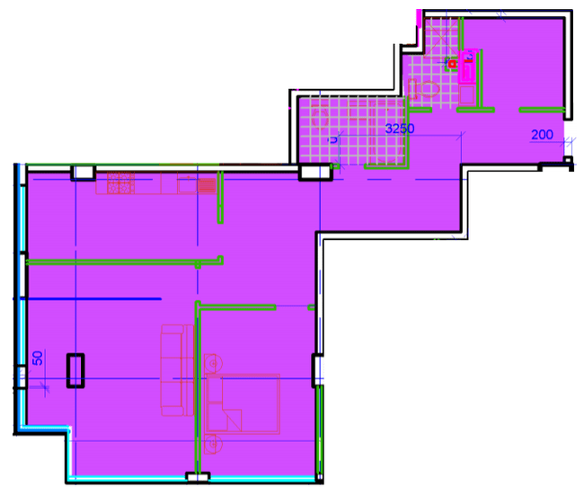 2-кімнатна 88.25 м² в ЖК Central Park від 34 500 грн/м², Дніпро