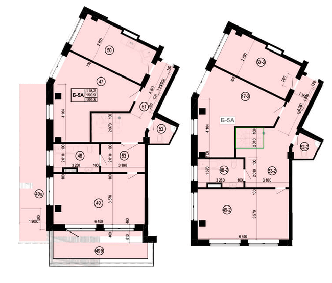 Дворівнева 199.3 м² в ЖК Манхетен від 24 150 грн/м², Харків