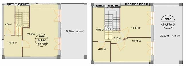 Двухуровневая 83.7 м² в ЖК Феличита от 36 500 грн/м², Харьков