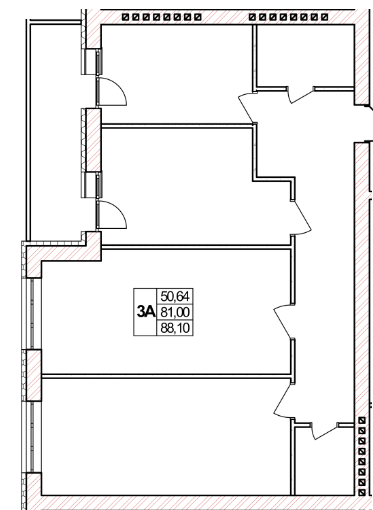 3-кімнатна 88.1 м² в ЖК Мічуріна від 15 000 грн/м², с. Агрономічне