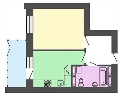 1-кімнатна 44.37 м² в ЖК Перлина Дніпра на Героїв від 17 300 грн/м², Черкаси