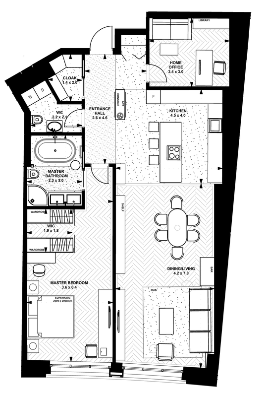 2-комнатная 108.2 м² в ЖК Linden Luxury Residences от 140 300 грн/м², Киев