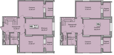 Двухуровневая 161.49 м² в ЖК по ул. Ю. Кондратюка от 21 500 грн/м², Киев