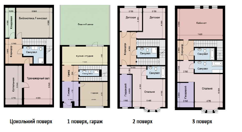 Таунхаус 436 м² в Таунхаусы в Пятихатках от 12 202 грн/м², Харьков