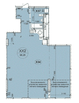 2-кімнатна 98.28 м² в ЖК Ulduz від 20 950 грн/м², Дніпро