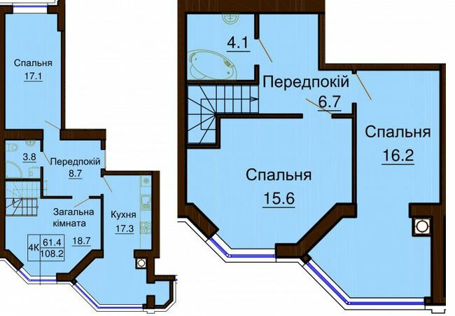 Дворівнева 108.2 м² в ЖК Софія Клубний від 30 000 грн/м², с. Софіївська Борщагівка