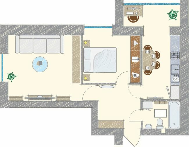 2-кімнатна 52.61 м² в ЖК Модуль від 19 500 грн/м², м. Буча