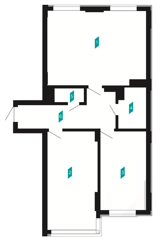 3-комнатная 85 м² в ЖК Manhattan от застройщика, Ивано-Франковск