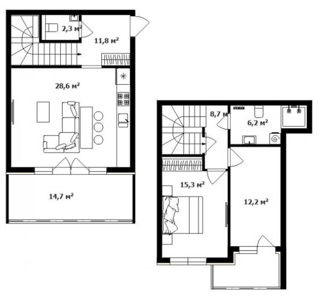 Дворівнева 91.7 м² в ЖК Green Land від 30 350 грн/м², Ужгород