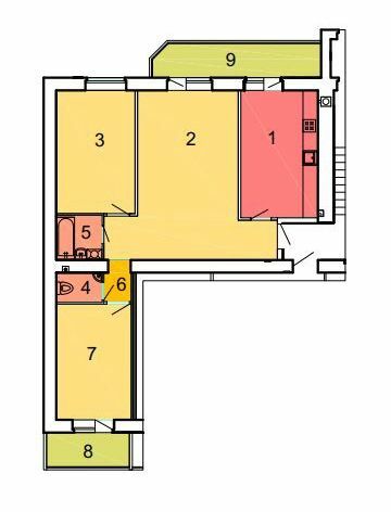 3-кімнатна 98.64 м² в ЖК Нікола-Град від 17 250 грн/м², Миколаїв