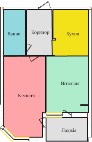 1-комнатная 53.05 м² в ЖК на просп. Злуки, ЗА, 5А от 14 000 грн/м², Тернополь