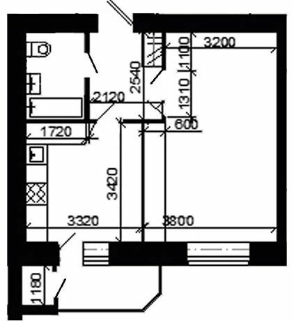 1-кімнатна 44.15 м² в ЖК на вул. Тролейбусна, 4 від 19 000 грн/м², Тернопіль