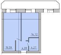 1-комнатная 50 м² в ЖК на ул. Гончая, 59, 61 от 14 500 грн/м², Чернигов