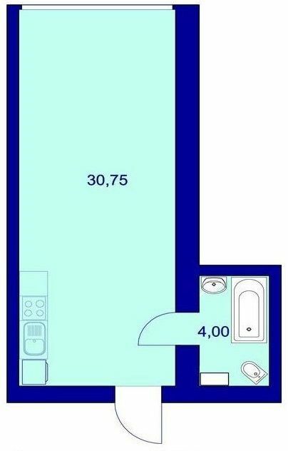 Смарт 35 м² в ЖК Милі квартири від 21 000 грн/м², с. Мила