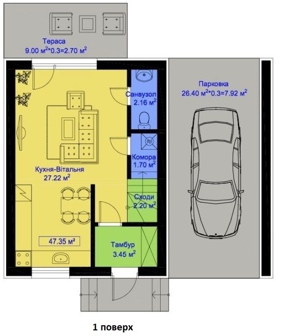 Таунхаус 104.19 м² в Таунхаус Lermontov від 15 740 грн/м², м. Ірпінь