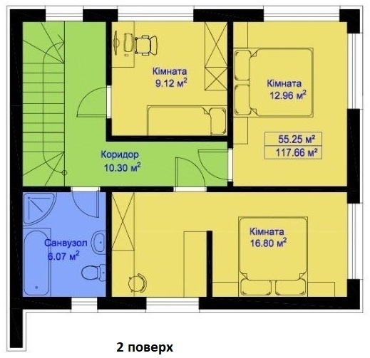 Таунхаус 117.66 м² в Таунхаус Lermontov от 15 303 грн/м², г. Ирпень