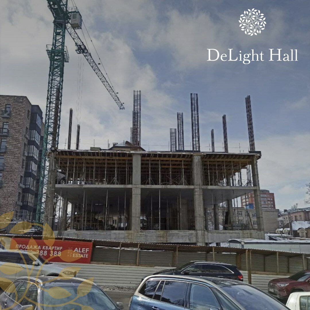 Хід будівництва ЖК DeLight Hall, лют, 2021 рік