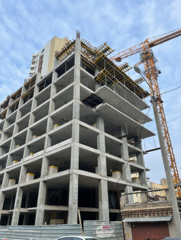 Ход строительства ЖК Славия, март, 2021 год