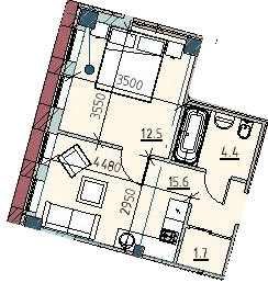 1-кімнатна 34.2 м² в ЖК Простір на Морському від 40 400 грн/м², Одеса