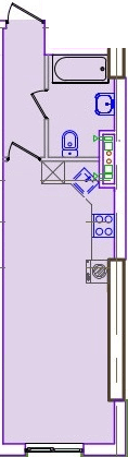 1-кімнатна 29.77 м² в ЖК Родос від 25 150 грн/м², Одеса