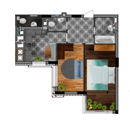 2-комнатная 56.53 м² в ЖК Медовый Сад от 17 500 грн/м², Львов