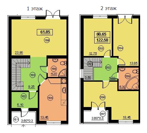 Дуплекс 122 м² в КГ Лесное-2 от 18 098 грн/м², пгт Гостомель