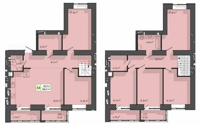 Дворівнева 186 м² в ЖК Львівський від 17 000 грн/м², Тернопіль