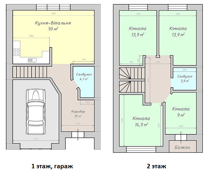 Таунхаус 136 м² в Таунхаус Екологічний (Гоголя) від 12 855 грн/м², Вінниця