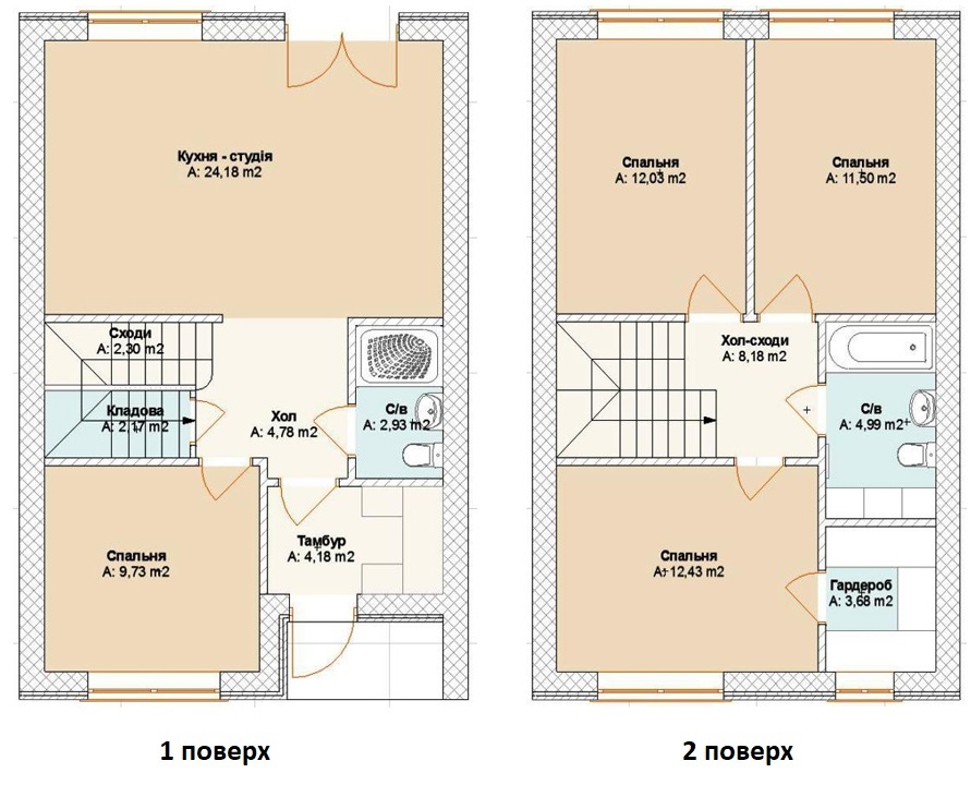 Таунхаус 105 м² в Таунхаус Brighton Town от 25 333 грн/м², г. Ирпень