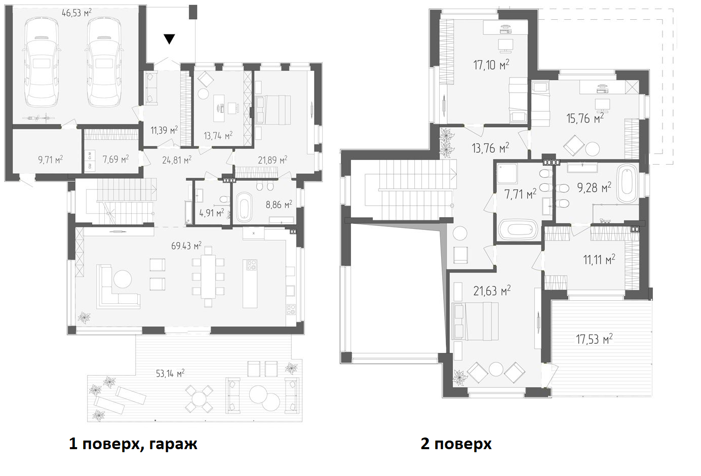 Котедж 327.56 м² в КМ Дамба від 83 832 грн/м², смт Козин