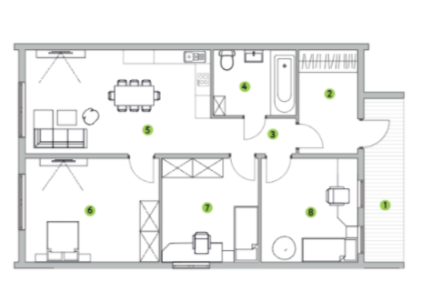 Коттедж 80 м² в КГ Вишневый Хуторок от 25 738 грн/м², с. Петропавловское