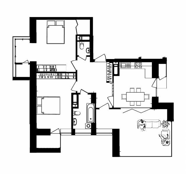 3-кімнатна 82 м² в ЖК Manhattan від 15 950 грн/м², Івано-Франківськ