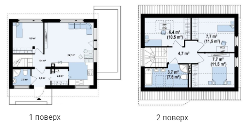 Котедж 95 м² в КМ Хутір Демидово від 19 579 грн/м², с. Демидів