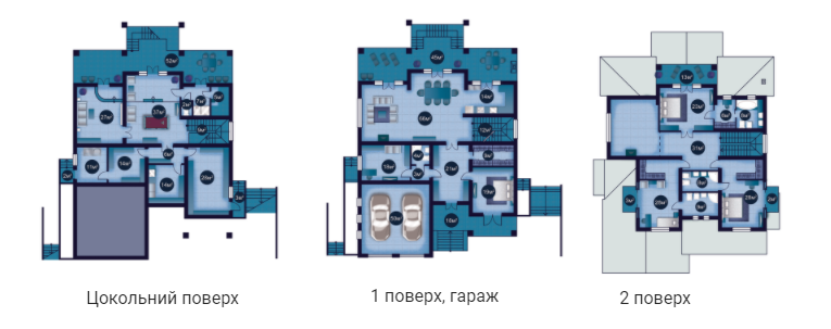 Коттедж 560 м² в КГ Riviera Village от 34 304 грн/м², с. Лебедевка