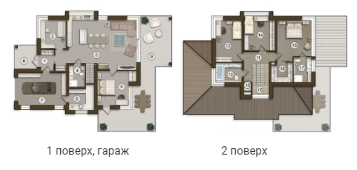 Котедж 277 м² в КМ Green Hills від 50 433 грн/м², с. Віта-Поштова